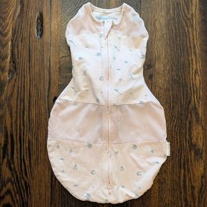 Happiest Baby Sleepea 5-Second Swaddle 100% Organic Cotton, Arms In Or Out